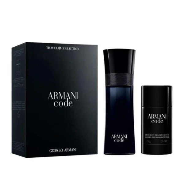 Giorgio Armani Code 2Pc Set 75Ml Edt + 75G Deo Men