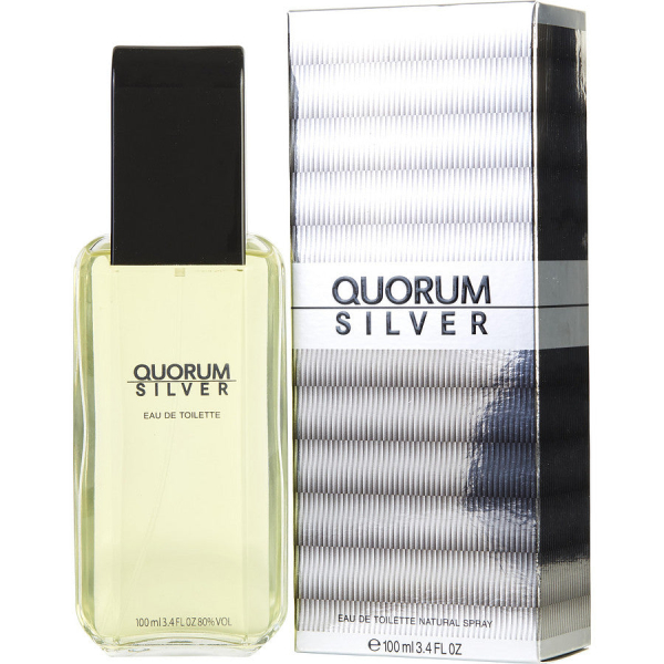 Quorum Silver 100Ml Edt Men
