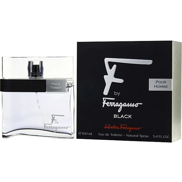 Salvatore Ferragamo F Black 100Ml Edt Men