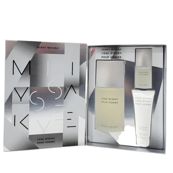 Issey Miyake L'Eau D'Issey Pour Homme 3Pc Set 125Ml Edt
