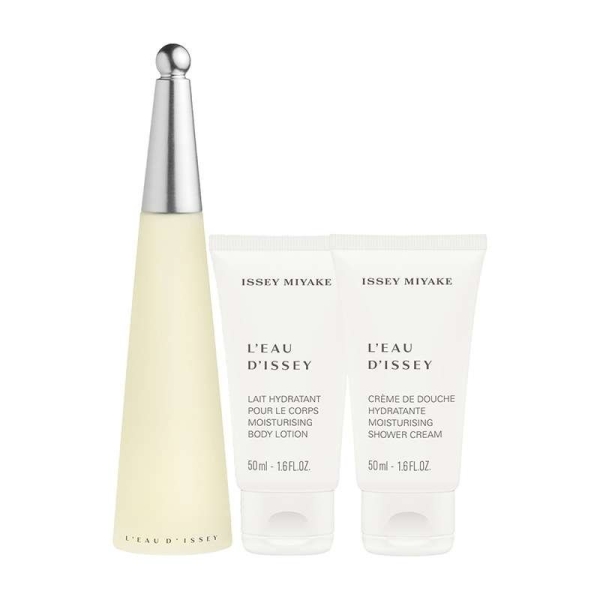 Issey Miyake L'Eau D'Issey 3Pc Set 50Ml Edt Women