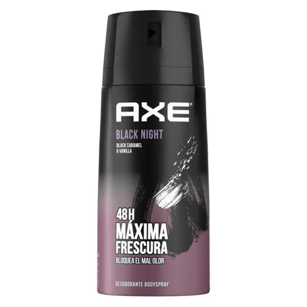 Axe Black Night, Black Caramel & Vanilla Deodorant Spray 150Ml