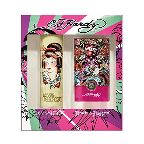 Ed Hardy Pour Femme 2Pc Set 100Ml Edp