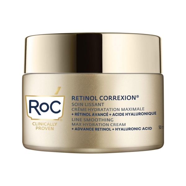 Roc Retinol Correxion Line Smoothing Max Hydration Cream 50Ml