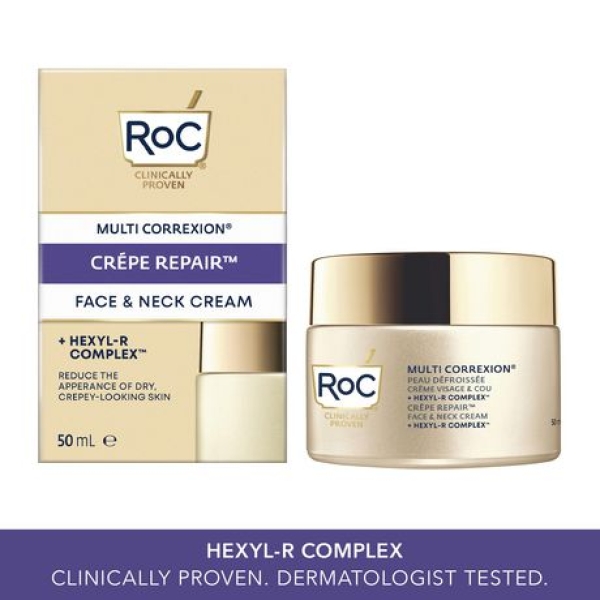 Roc Multi Correxion Crepe Repair For Face And Neck Cream 50Ml