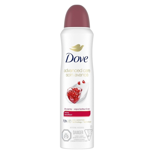 Dove Advanced Care Dry Spray Revive 72H Antiperspirant 107G