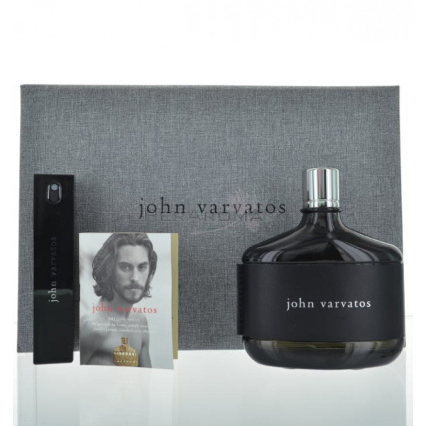 John Varvatos 3Pc Set 125Ml Edt Men (Soft Grey Box)