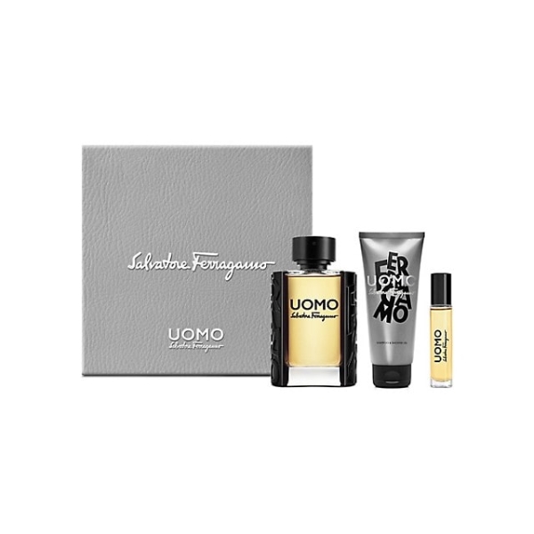 Salvatore Ferragamo Uomo 3Pc Set 100Ml Edt Men
