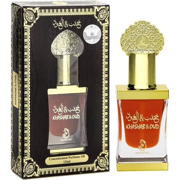 Arabiyat Khashab & Oud Concentrated Perfume Oil 12Ml Unisex
