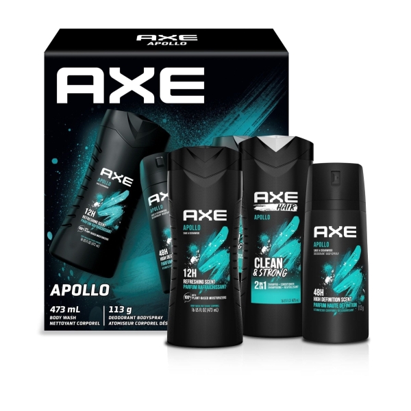 Axe Apollo 3Pc Gift Set For Men