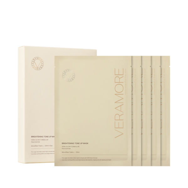 Veramore Brightening Tone Up Mask 5 Sheets