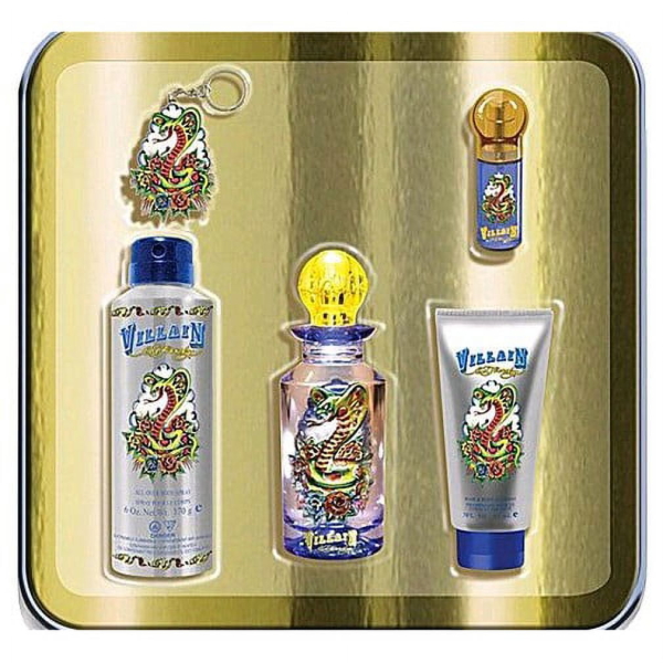 Ed Hardy Villain 5Pc Set 125Ml Edt Men