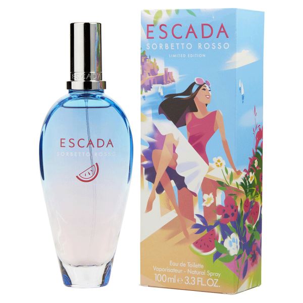Escada Sorbetto Rosso 100Ml Edt Limited Edition Women