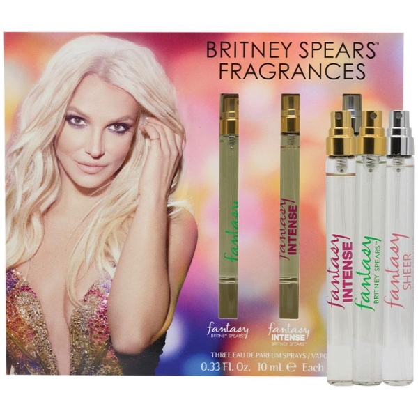 Britney Spears Fantasy Fragrance Collection 3Pc Set X 10Ml Edp Women