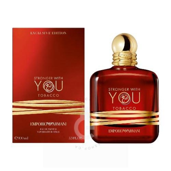 Emporio Armani Stronger With You Tobacco 100Ml Edp Men (Exclusive Edition)