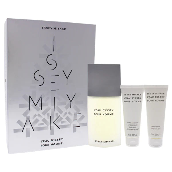 Issey Miyake L'Eau D'Issey Pour Homme 3Pc Set 125Ml Edt
