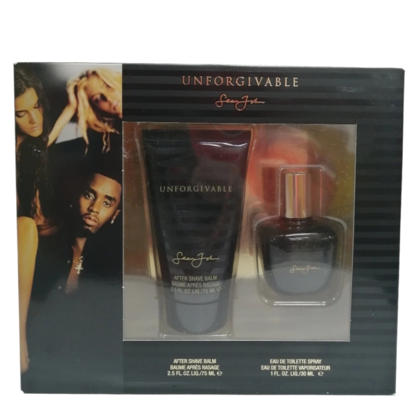 Sean John Unforgivable 2Pc Set 30Ml Edt & 75Ml After Shave Balm