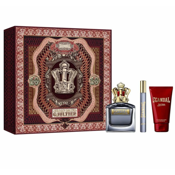 Jean Paul Gaultier Scandal 3Pc Set 100Ml Edt Men With Shower Gel