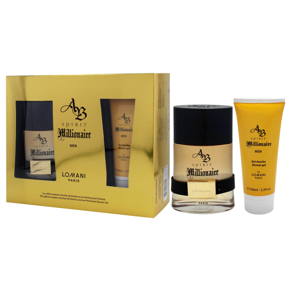 Lomani Spirit Millionaire 2Pc Set 100Ml Edp Men
