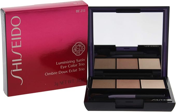 Shiseido Luminizing Satin Eye Color Trio 3G - Be 213 - Image 1