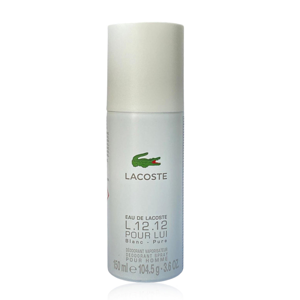 Lacoste Blanc Pure Deodorant Spray 150Ml