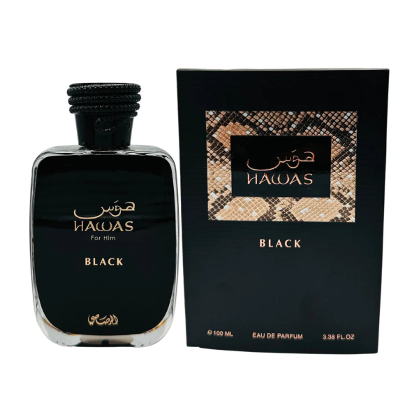 Rasasi Hawas Black 100Ml Edp Men