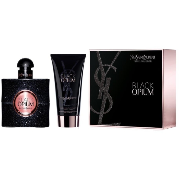 Ysl Yves Saint Laurent Black Opium Travel Selection 2Pc Set 50Ml Edp Women