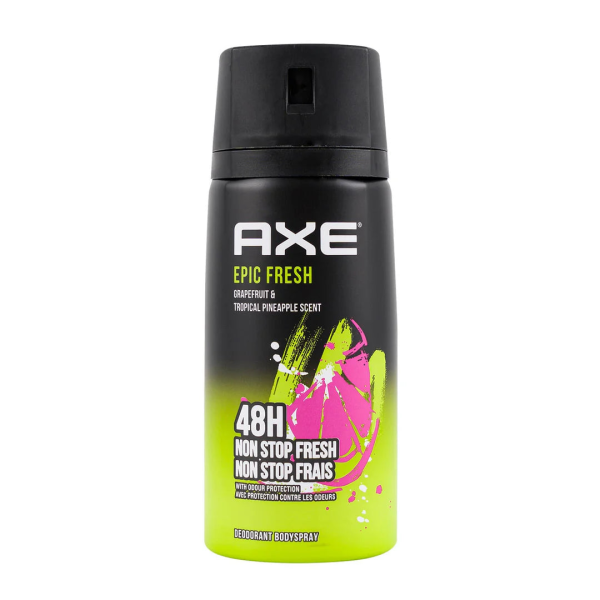 Axe Epic Fresh Grapefruit & Tropical Pineapple Scent Deodorant Spray 150Ml