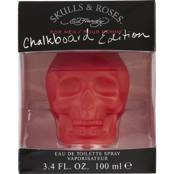 Ed Hardy Skulls & Roses 100Ml Edt Chalkboard Edition Men