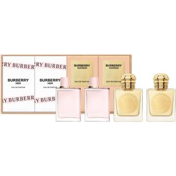Burberry Her & Goddess Miniature Collection 4Pc Women