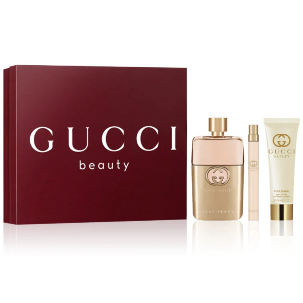 Gucci Guilty 3Pc Set 90Ml Edp Women