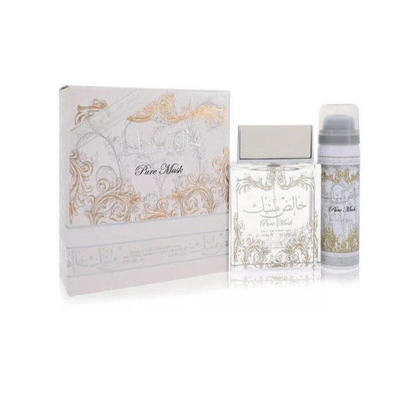 Lattafa Pure Musk 100Ml Edp + 50Ml Deodorant